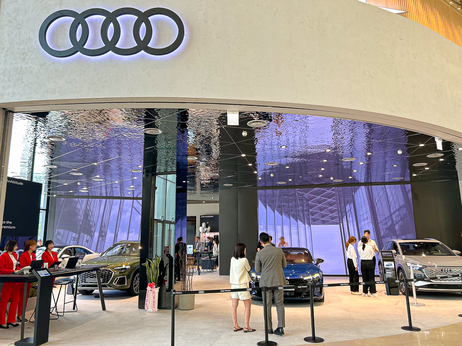 스타필드 아우디(Audi) 전시공간 LED 스크린, 비디오월-01